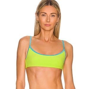 Frankies Bikinis Dallas Terry Top Size Small